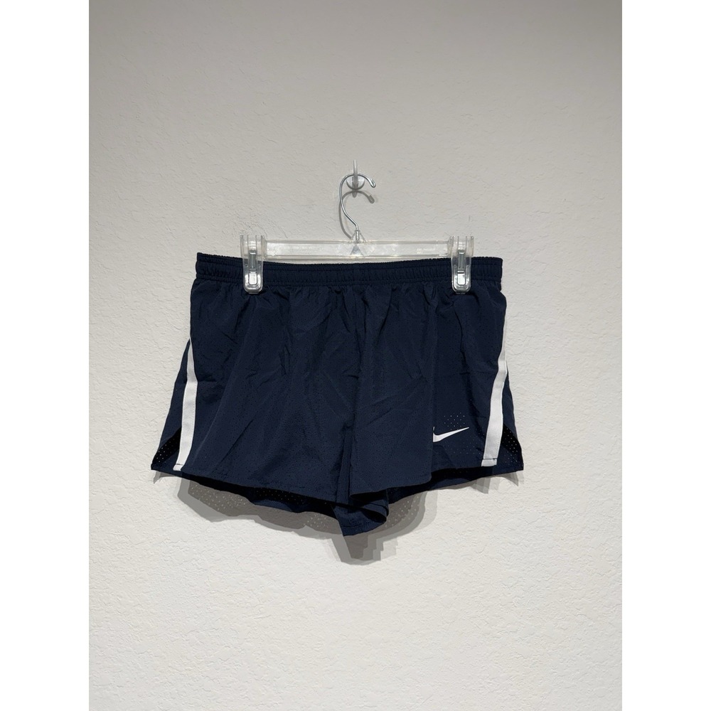 NWT Nike Fast 2" Dri-Fit Lined Running Shorts Blue White Mens Large CV2821 420
